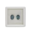 1.40ts London Blue Topaz Brilliant Oval Approx 7x5mm (Pack Of 2) -Fashion Accessories tfd151