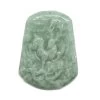 90cts Type A Jadeiete Carved Deer, Approx. 30x45mm To 40x55mm -Fashion Accessories tkgp61
