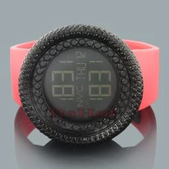 Trendy Hip Hop Jojino Black Crystal Watch