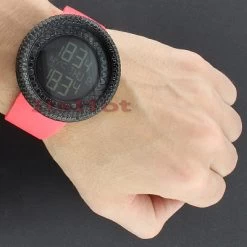 Trendy Hip Hop Jojino Black Crystal Watch -Fashion Accessories trendy hip hop watches jojino black crystal watch 3