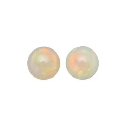 0.9cts Ethiopian Dark Opal 6x6mm Round Pack Of 2 (N)