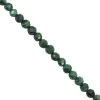 20cts Malachite Faceted Round Approx 2 To 3m, 25cm Strand -Fashion Accessories tynv42