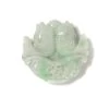 190cts Type A Jadeite Carved Double Fish Pendant, Approx 50mm, 1pcs