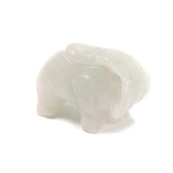 Type A Jadeite Carved Tiger Head Approx 30x32mm, Type A Jadeite Carved Elephant Bead Approx 28x40mm, Type A 8mm Jade Rounds, 1m Strand -Fashion Accessories uegp98 2