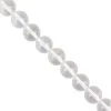 280cts Clear Quartz Plain Rounds, Approx 10mm, 38cm Strand -Fashion Accessories uhgp18