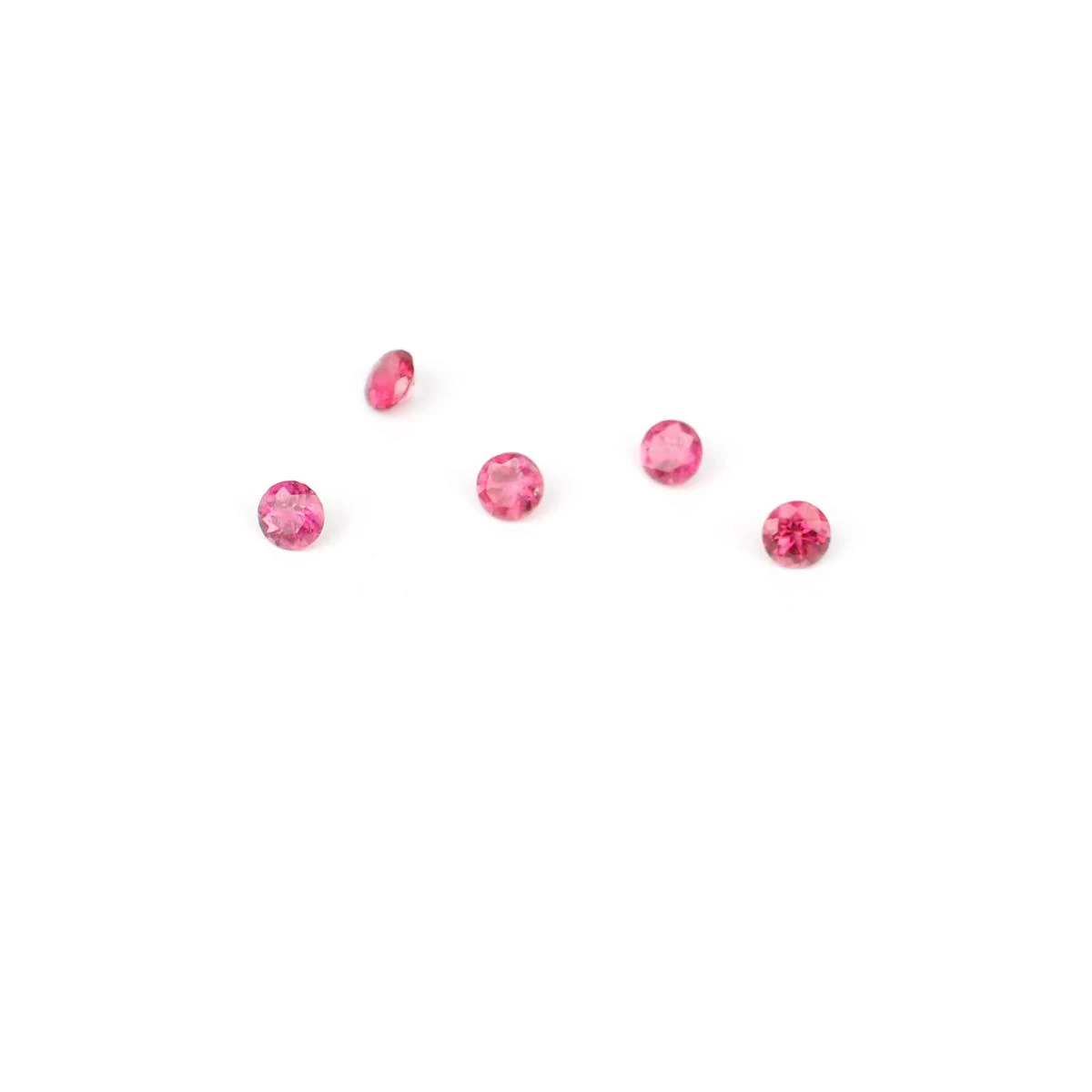 1.1cts Safira Tourmaline 4x4mm Round Pack Of 5 (N) 3 1.1cts Safira Tourmaline 4x4mm Round Pack Of 5 (N)