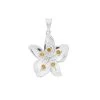 Summer At Chestnut Close By Mark Smith: 925 Sterling Silver Lily Pendant With 0.15cts Citrine 2 Summer At Chestnut Close By Mark Smith: 925 Sterling Silver Lily Pendant With 0.15cts Citrine -Fashion Accessories vwpk01