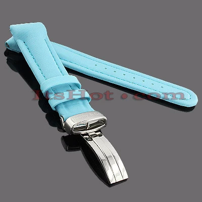 Polyurethane Replacement Watch Band Light Blue Benny & Co 20mm 3 Polyurethane Replacement Watch Band Light Blue Benny & Co 20mm