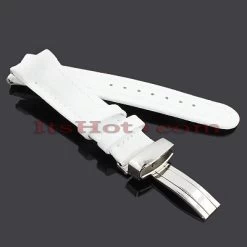 Joe Rodeo Leather Watch Band 22mm White