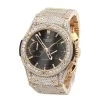 Bust Down 18K Gold Hublot Classic Fusion Chronograph Men's Diamond Watch 2 Bust Down 18K Gold Hublot Classic Fusion Chronograph Men's Diamond Watch -Fashion Accessories watches bust down 18k rose gold hublot classic fusion chronograph mens diamond watch main