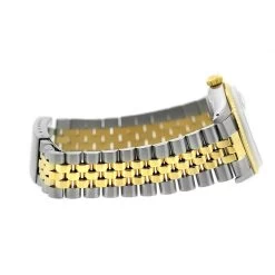 Two Tone Rolex Datejust Men's Diamond Watch Stainless Steel Yellow Gold SIlver Dial -Fashion Accessories watches two tone rolex datejust mens diamond watch stainless steel 18k yellow gold box