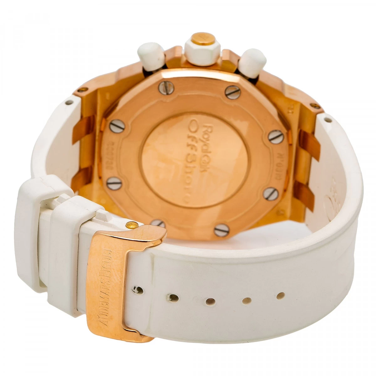 Women's Diamond Watch Audemars Piguet Royal Oak Chronograph 37mm Silver Tone Dial 7 Women's Diamond Watch Audemars Piguet Royal Oak Chronograph 37mm Silver Tone Dial - Image 5