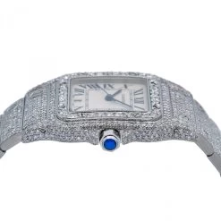 Women's Diamond Watch Cartier Santos De Cartier 29mm White Dial -Fashion Accessories womens diamond watch cartier santos de cartier 29 mm white dial w01245 0E8A6827 1e158bca e091 4649 b1be 145eb8eefdd6 2048x2048