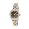 Women's Gold Watch Rolex Datejust 26mm Black Mother Of Pearl Dial Diamond Bezel -Fashion Accessories womens diamond watch rolex datejust 26mm black mother of pearl dial s00027 26WYJUBLACKMOP12 BG 1699519465