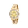 Women's 18K Gold Watch Rolex Datejust 26mm Gold Tone Dial Diamond Bezel -Fashion Accessories womens diamond watch rolex datejust 26mm gold dial s00047 26YEPRGOLD8 BG 1699519472
