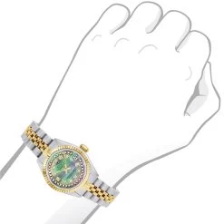 Women's Diamond Watch Rolex Datejust 26mm Jubilee Two Tone Bracelet 6 Women's Diamond Watch Rolex Datejust 26mm Jubilee Two Tone Bracelet -Fashion Accessories womens diamond watch rolex datejust 26mm jubilee bracelet s00022 26WYJUBLACKMOP5 PLBOD