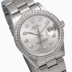 Women's Diamond Rolex Watch Oyster Perpetual Date 34mm Silver Tone Dial Oyster Bracelet 8 Women's Diamond Rolex Watch Oyster Perpetual Date 34mm Silver Tone Dial Oyster Bracelet -Fashion Accessories womens diamond watch rolex oyster perpetual datejust 34 mm silver tone dial w00644 0E8A5278 2048x2048