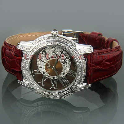 Women's Joe Rodeo Diamond Watch 1.35ct Chocolate Beverly 4 Women's Joe Rodeo Diamond Watch 1.35ct Chocolate Beverly - Image 2