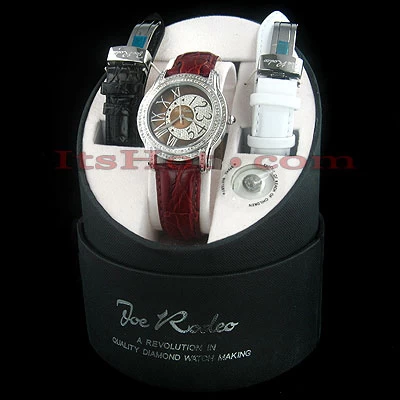 Women's Joe Rodeo Diamond Watch 1.35ct Chocolate Beverly 7 Women's Joe Rodeo Diamond Watch 1.35ct Chocolate Beverly - Image 5