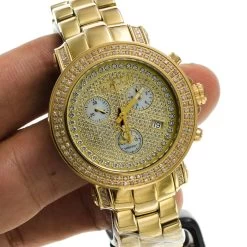 Women's JoJo Diamond Watch 1.25ct Yellow Gold Black MOP -Fashion Accessories womens jojo diamond watch 125ct yellow gold black mop p 8955 bod3