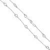 925 Sterling Silver Twisted Knot Necklace Chain, Approx 18Inch (Pack Of 1) -Fashion Accessories xcvu65