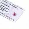 1.1cts Ilakaka Pink Sapphire 7x7mm Triangle (F)