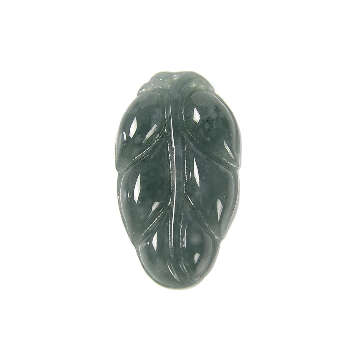 10cts Type A, Olmec Blue Jadeite Leaf Pendant Approx 12x22mm 3 10cts Type A, Olmec Blue Jadeite Leaf Pendant Approx 12x22mm