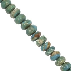 37cts Opalina Smooth Rondelles Approx 4x1.8mm To 7x4.7mm 17cm Strand