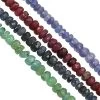 90cts Ruby, Emerald, Tanzanite & Blue Sapphire Faceted Rondelles Approx 3x1 To 4x2mm, 15cm Each Strand. 1 90cts Ruby, Emerald, Tanzanite & Blue Sapphire Faceted Rondelles Approx 3x1 To 4x2mm, 15cm Each Strand. -Fashion Accessories ypgk26