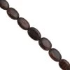 75cts Golden Sheen Obsidian Graduated Smooth Oval Approx 10x7 To 16x11mm, 18cm Strand -Fashion Accessories ysru82