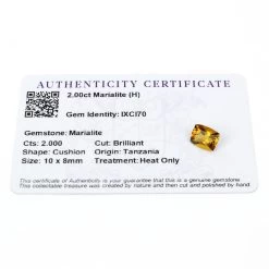 2cts Marialite 10x8mm Cushion (H)