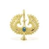 Willow & Tig Collection: The Pheonix Gold Plated 925 Sterling Silver Charm Approx 24x22mm With Ethiopian Opal -Fashion Accessories zhpk12