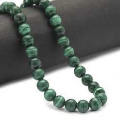 95cts Malachite Smooth Round Approx 6mm 22cm Strand -Fashion Accessories zqru92 2