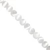85cts Selenite Smooth Rounds Approx 8mm, 20cm Strand -Fashion Accessories zrru46