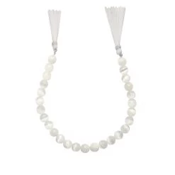 85cts Selenite Smooth Rounds Approx 8mm, 20cm Strand -Fashion Accessories zrru46 2